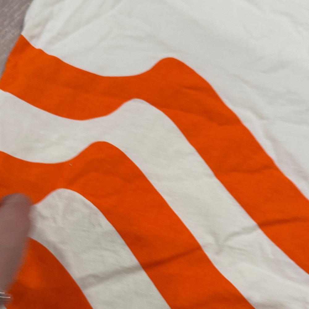 Aperol Orange and White Polo Shirt - Picture 4 of 5